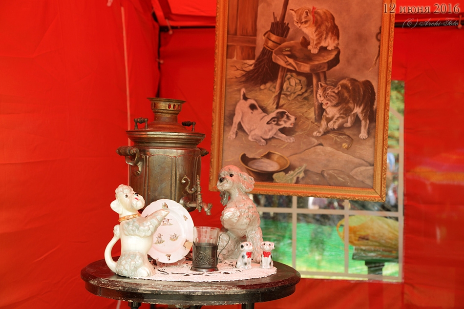 Экспозиция музея «Быт собаковода 40-х годов» к дню города Перми 2016